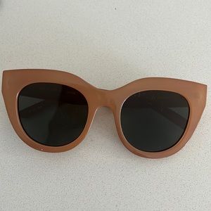 Le Specs Air Heart Caramel sunglasses
